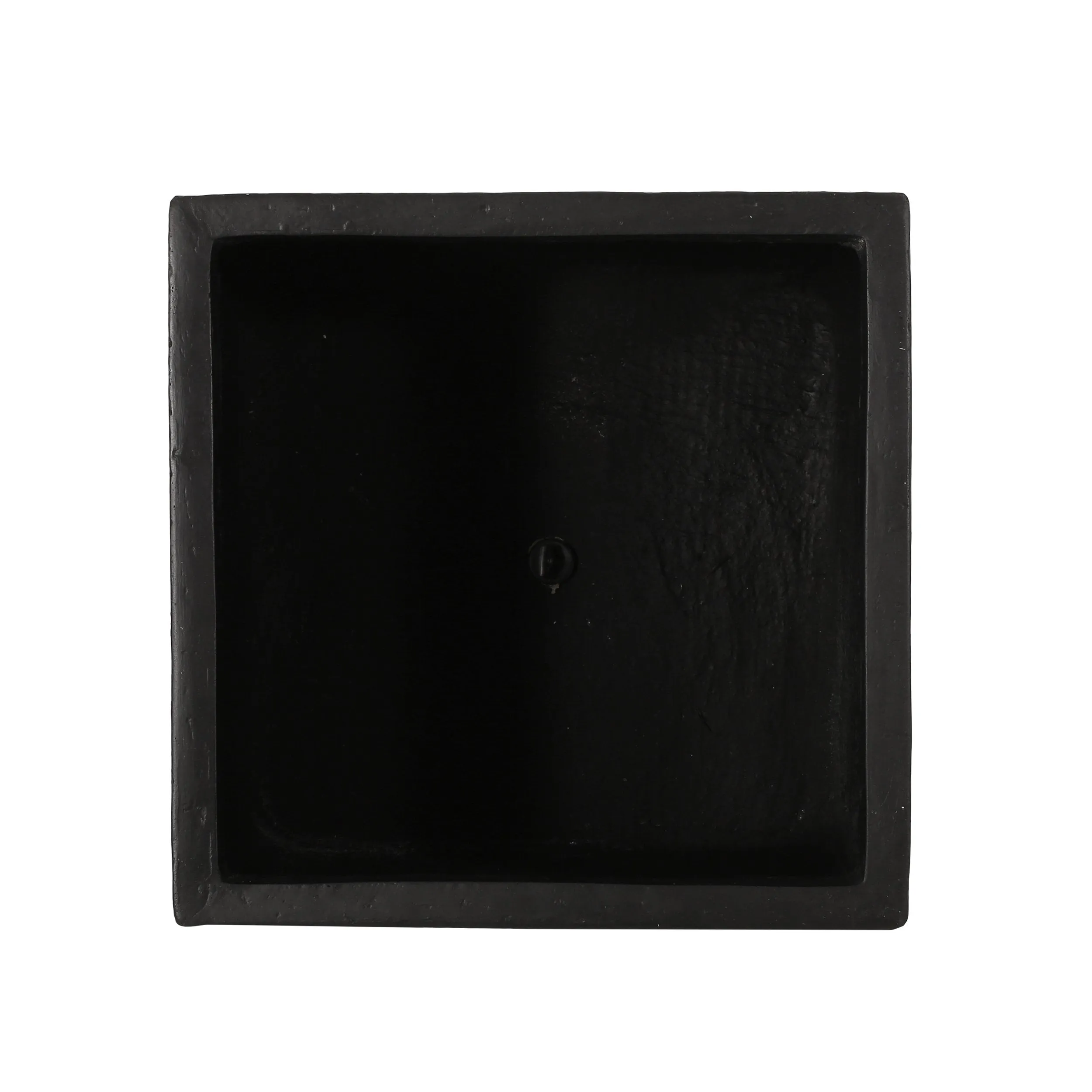 Outdoor Modern Cast Stone Square Planters (Set of 2) - NH223313