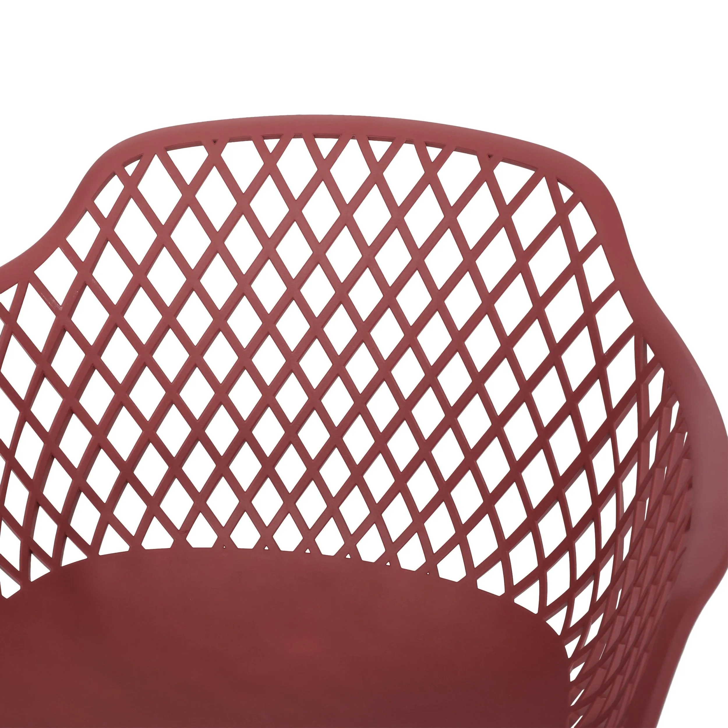 Outdoor Modern Dining Chair (Set of 2) - NH074213