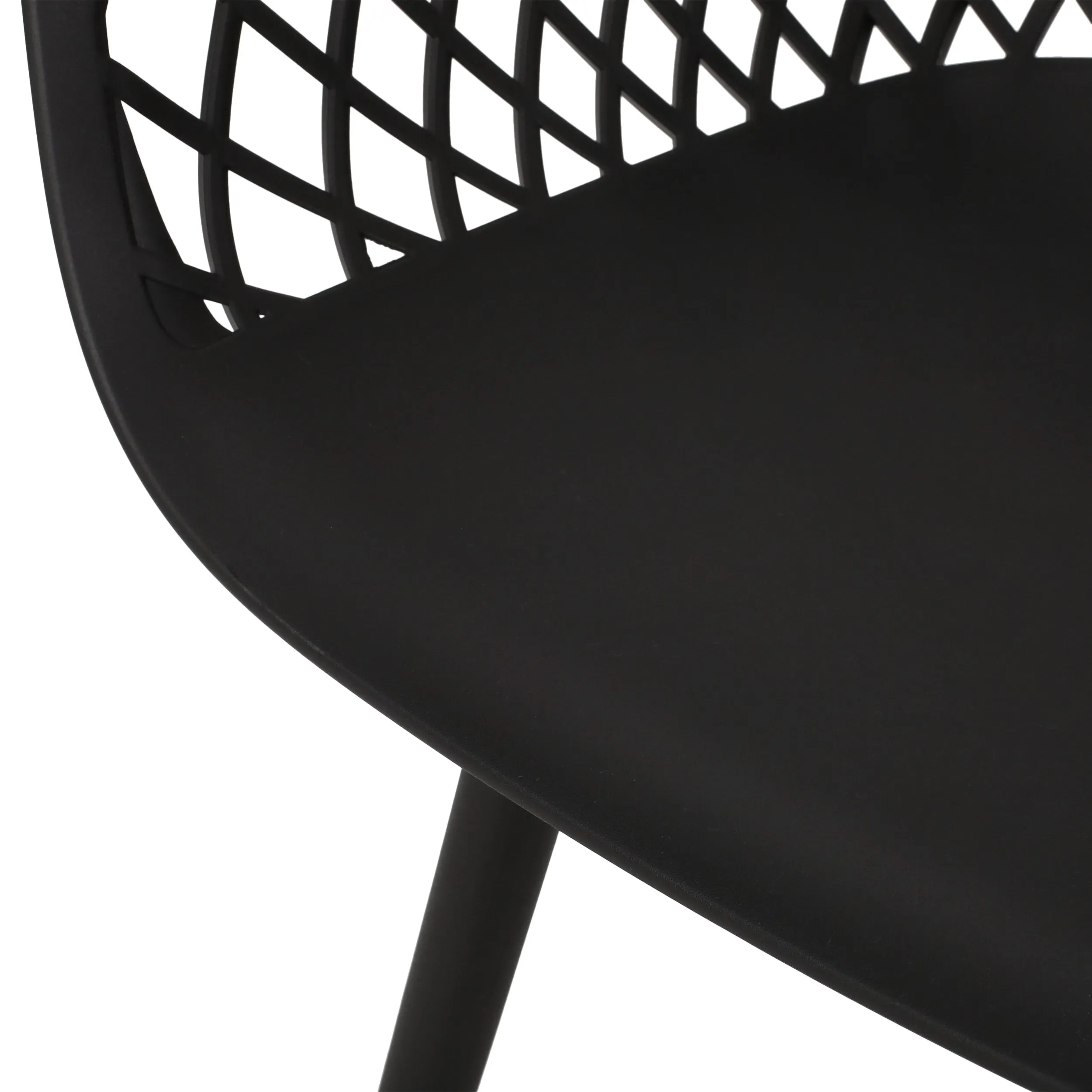 Outdoor Modern Dining Chair (Set of 2) - NH074213