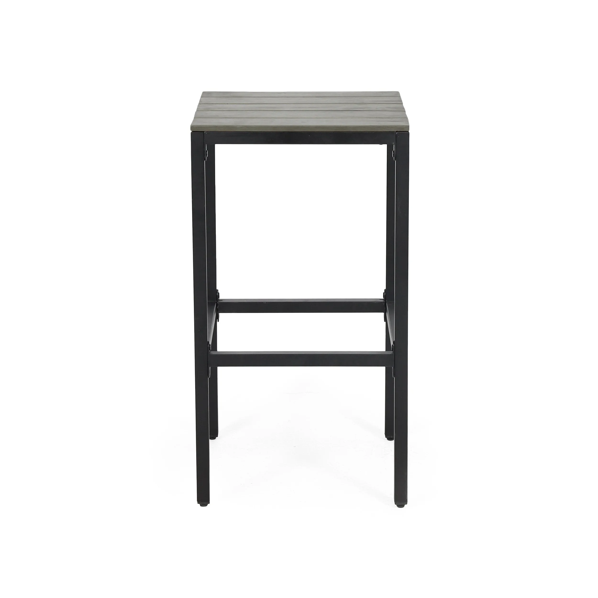 Outdoor Modern Industrial 4 Seater Acacia Wood Bar Set - NH602313