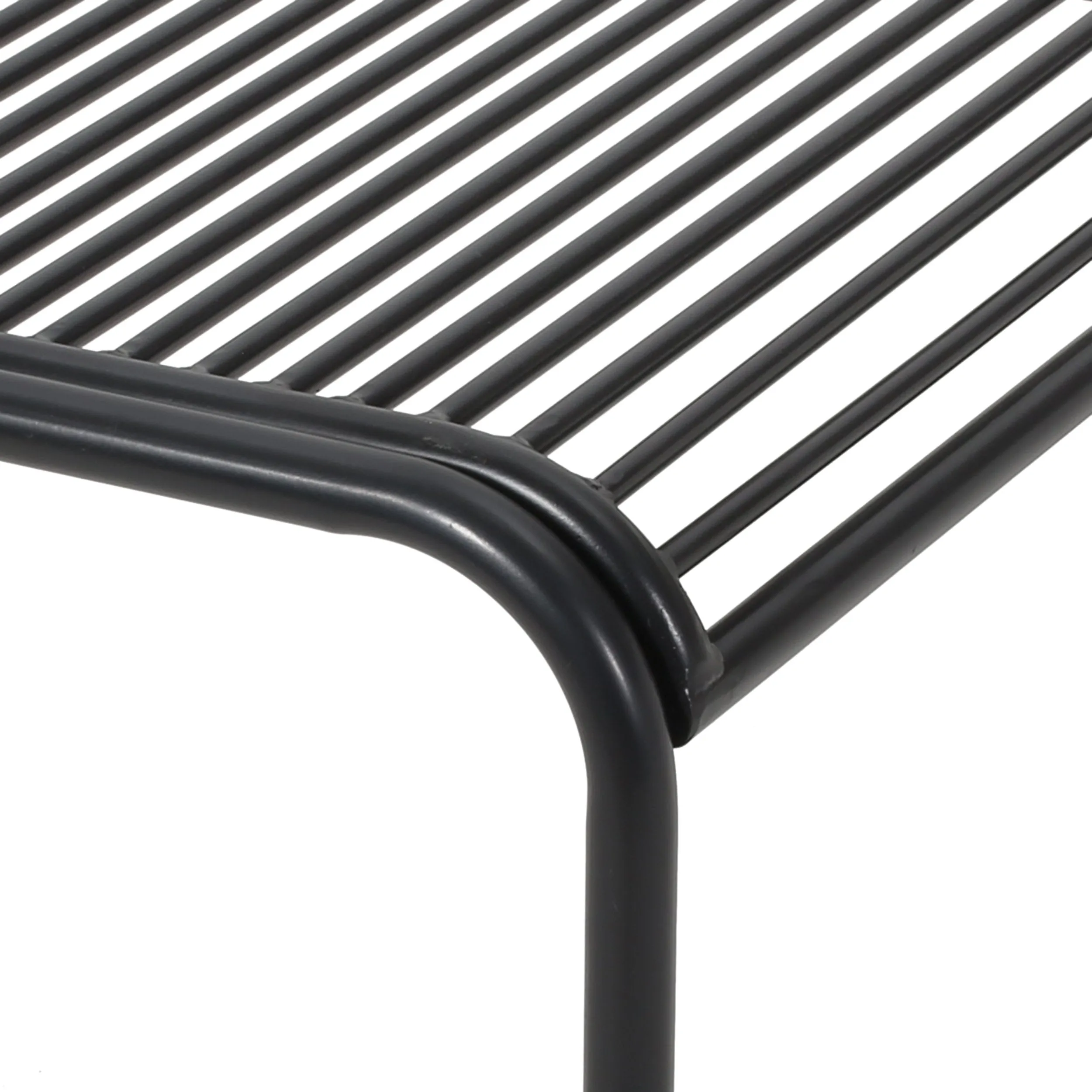 Outdoor Modern Iron 2 Seater Chat Set with Cushions - NH537013