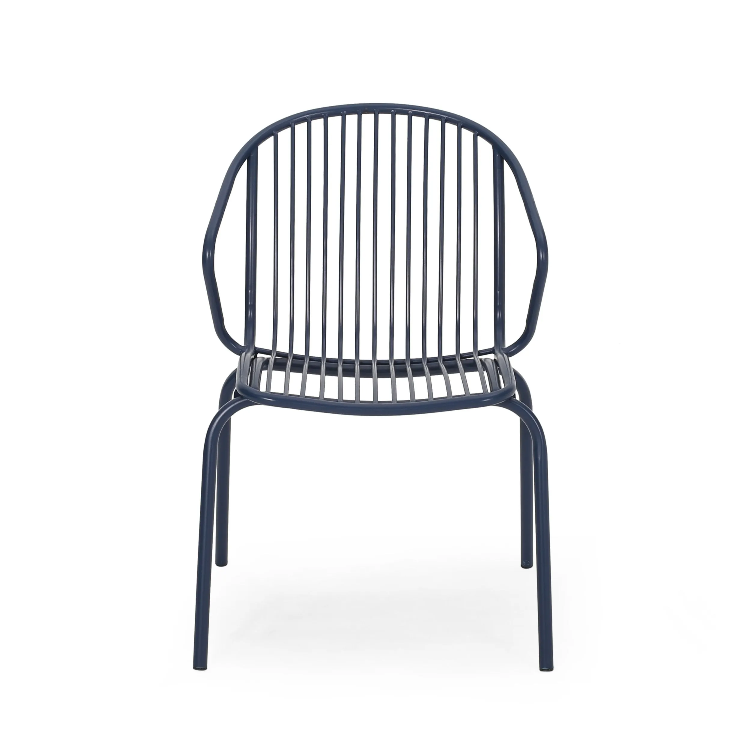 Outdoor Modern Iron Club Chair (Set of 2) - NH417013