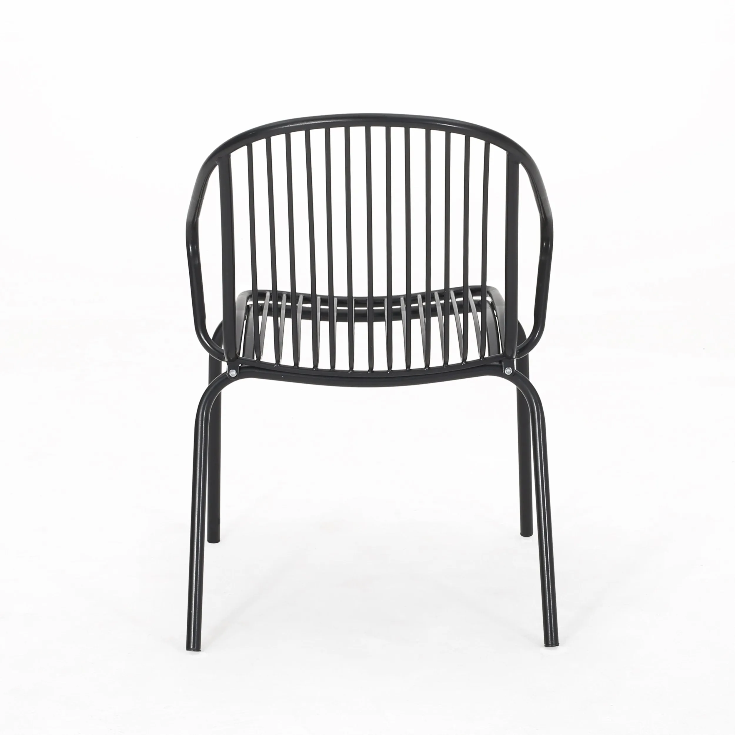 Outdoor Modern Iron Club Chair (Set of 2) - NH417013