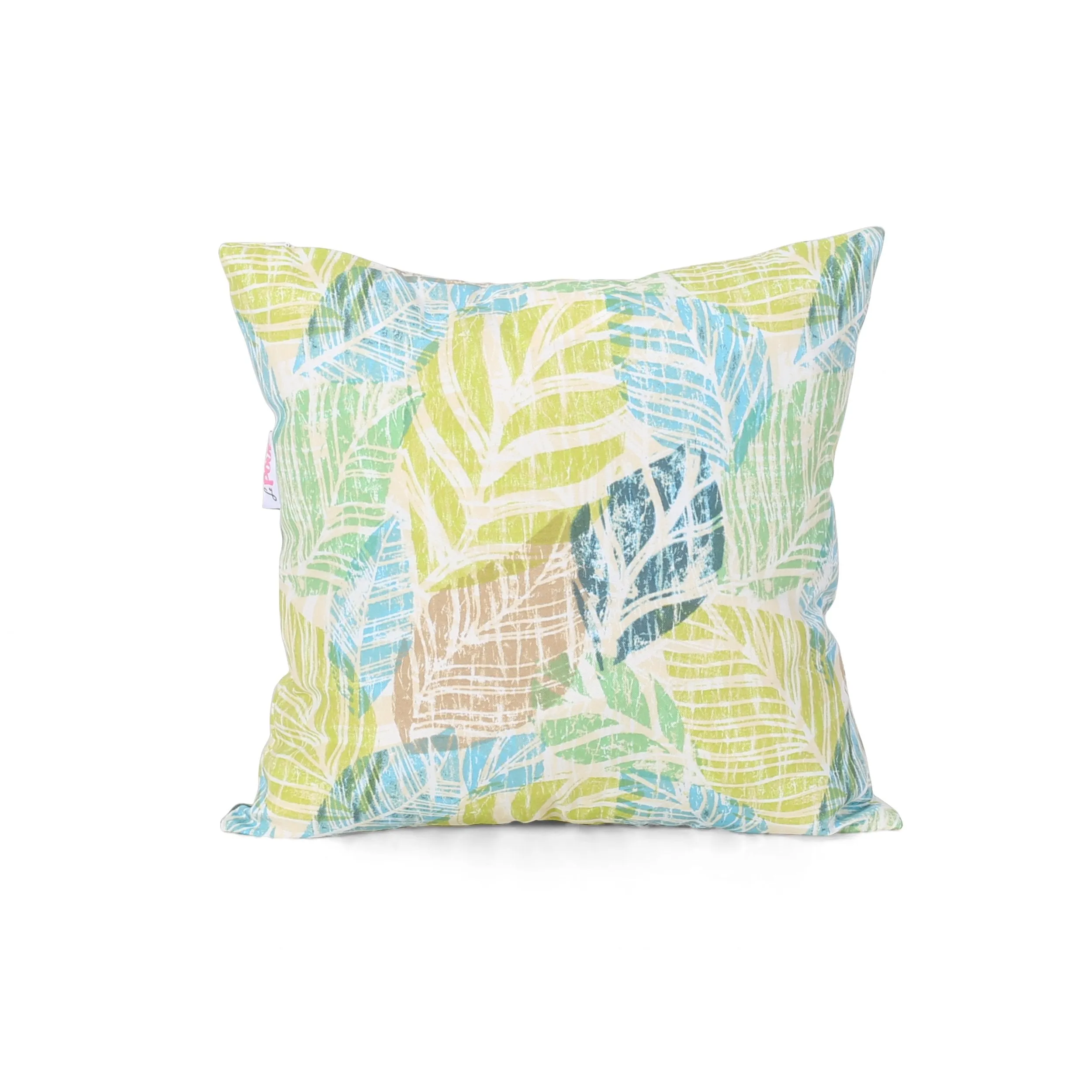 Outdoor Modern Square Water Resistant Fabric Pillow (Set of 2) - NH434013