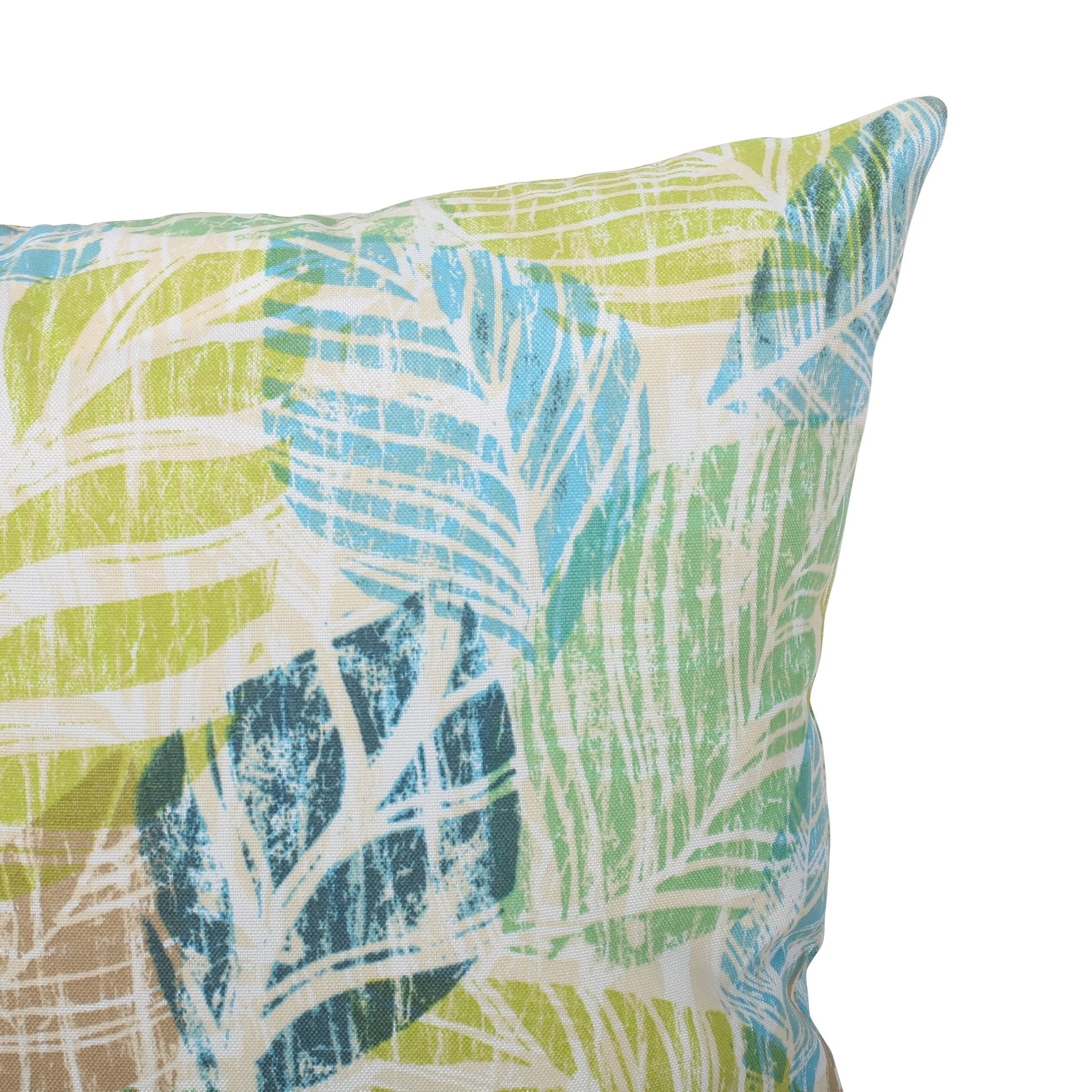 Outdoor Modern Square Water Resistant Fabric Pillow (Set of 2) - NH434013
