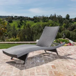 Outdoor Patio Wicker Lounge with Cover - NH948003 patio chairs, outdoor seating