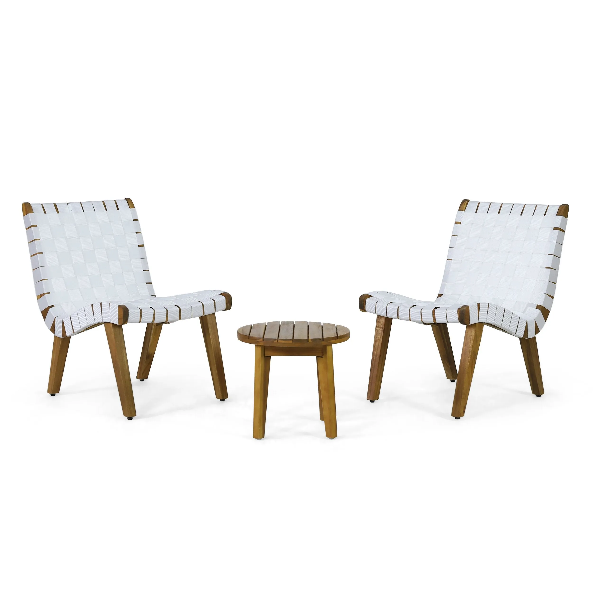 Outdoor Rope Weave Chat Set - NH402413 patio chairs, outdoor seating