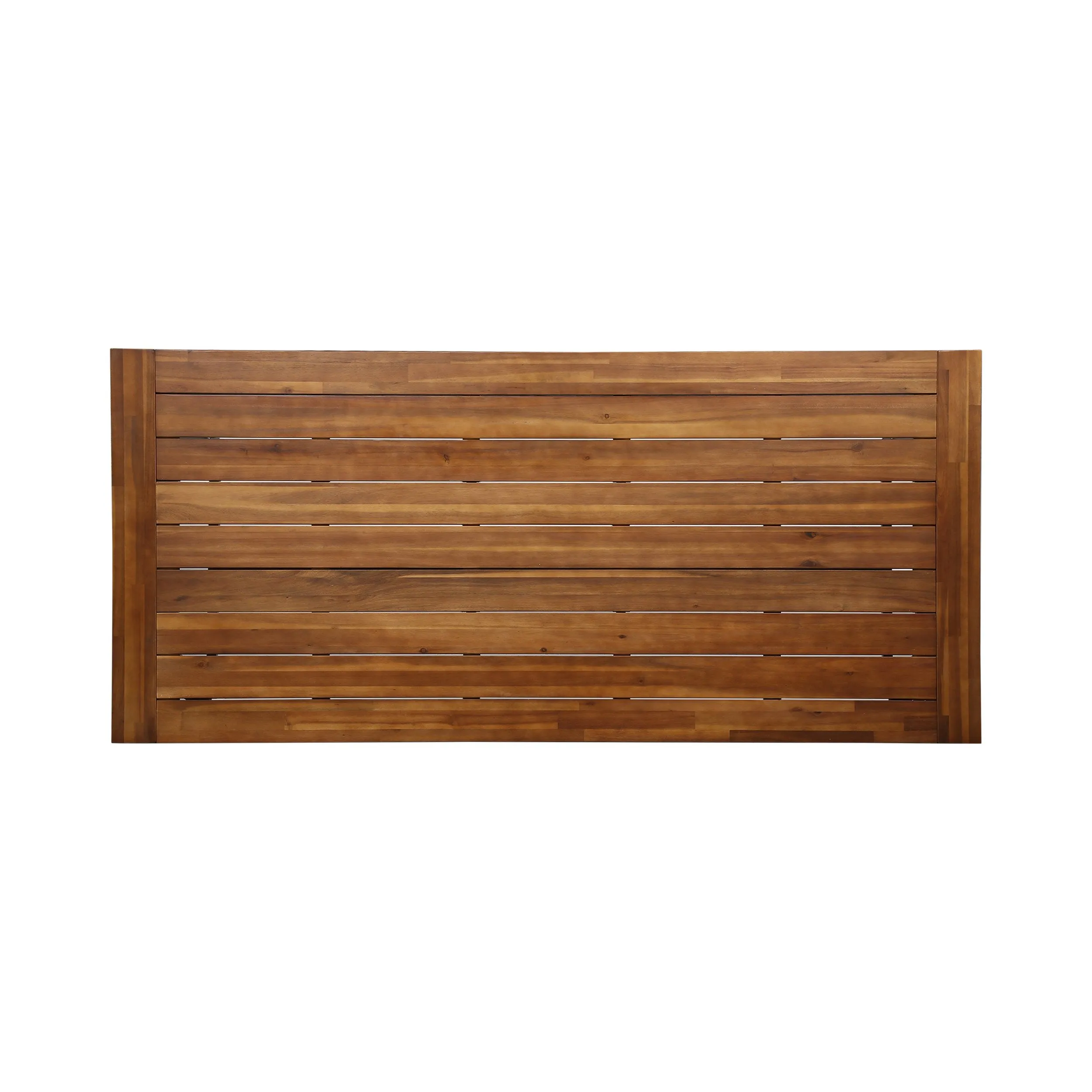 Outdoor Rustic Acacia Wood 8 Seater Dining Set with Dining Bench - NH669013