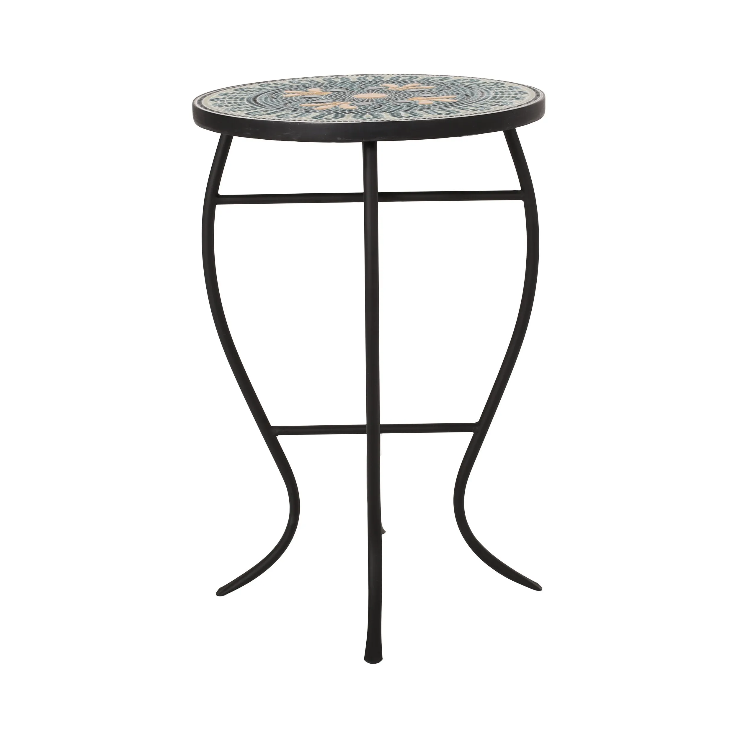 Outdoor Side Table with Tile Top - NH270313