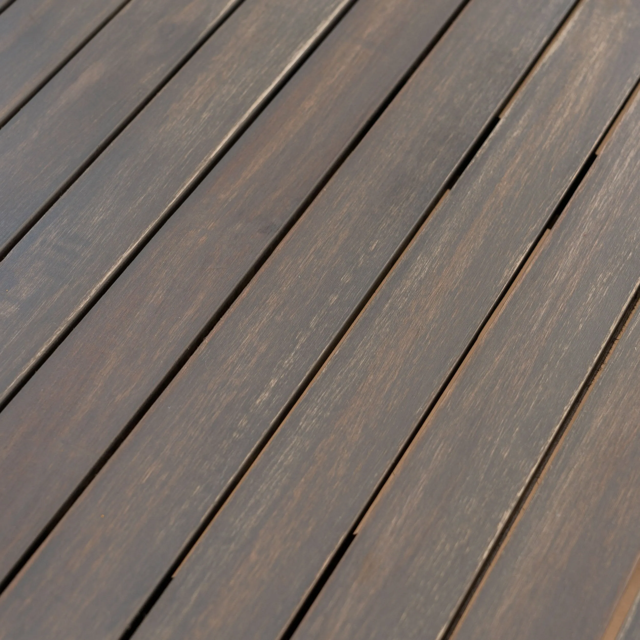 Outdoor Square Acacia Wood Dining Table with Straight Legs - NH660503