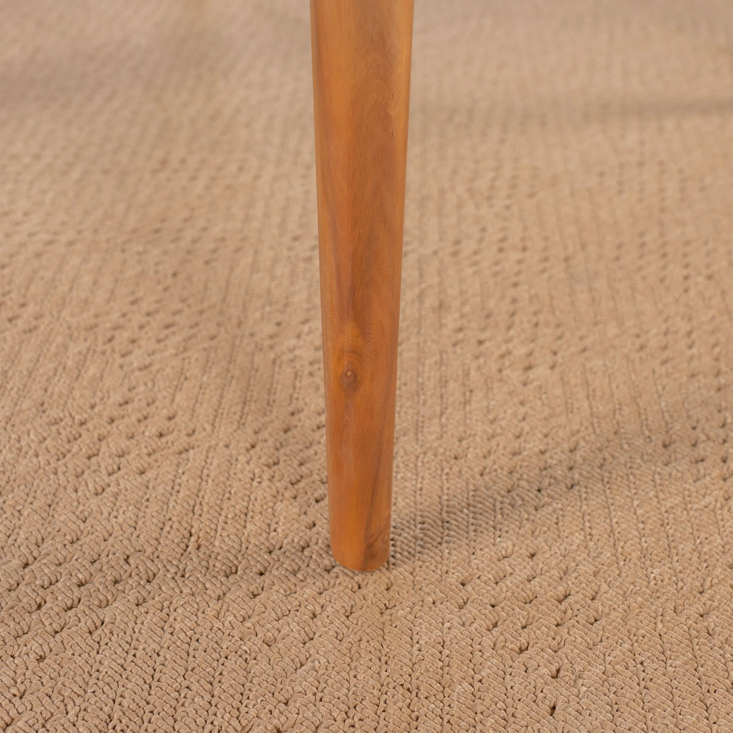 Outdoor Square Acacia Wood Dining Table with Straight Legs - NH660503