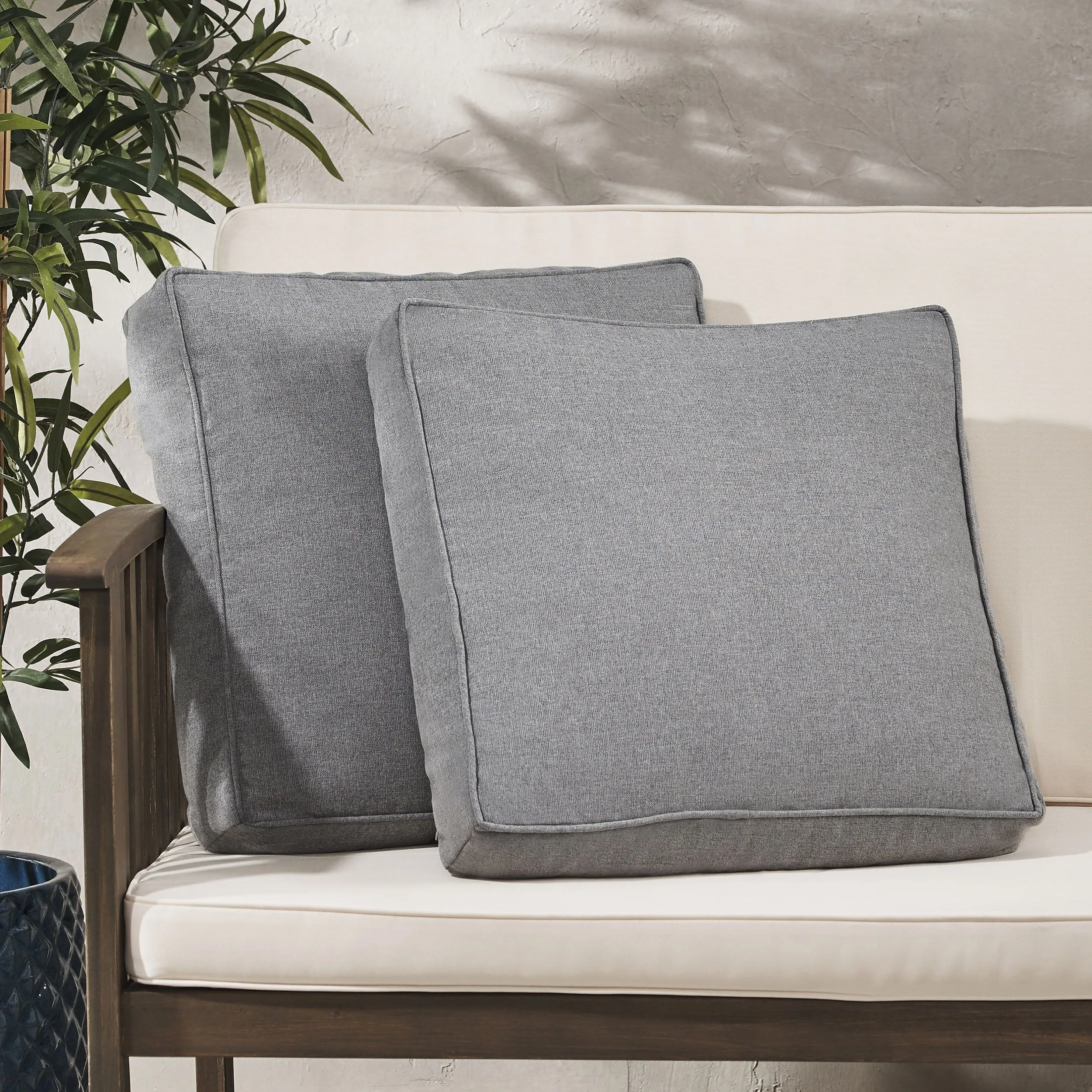 Outdoor Square Water Resistant 18" Throw Pillows - NH289703