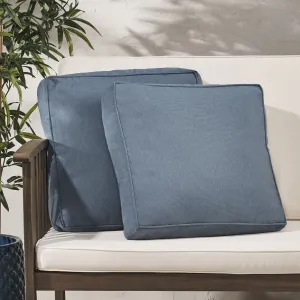 Outdoor Square Water Resistant 18" Throw Pillows - NH289703 patio chairs, outdoor seating