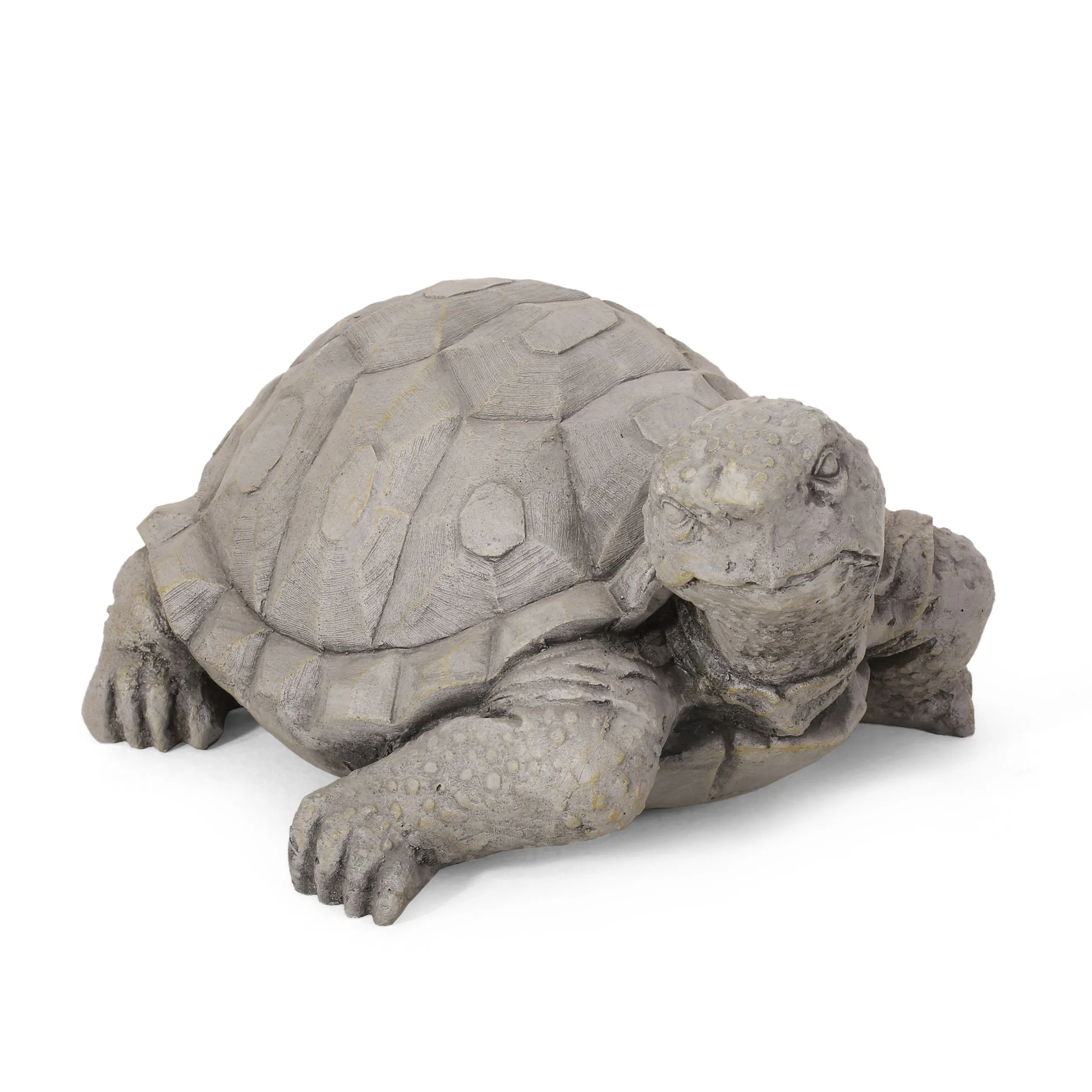 Outdoor Turtle Garden Statue, Dark Gray - NH753413 patio chairs, outdoor seating