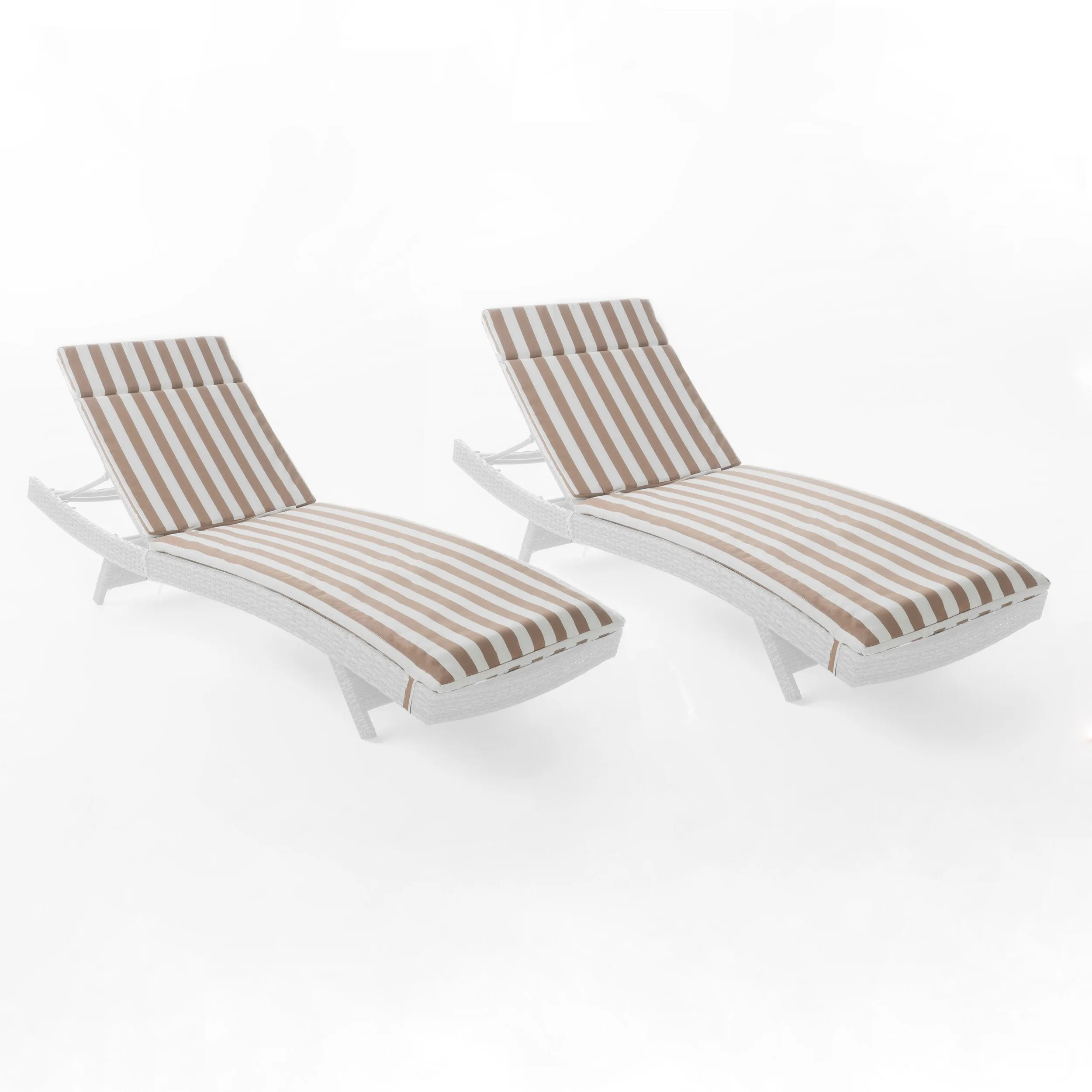 Outdoor Water Resistant Chaise Lounge Cushion - NH779003