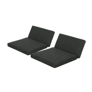 Outdoor Water Resistant Fabric Club Chair Cushions (Set of 2) - NH674313 patio chairs, outdoor seating