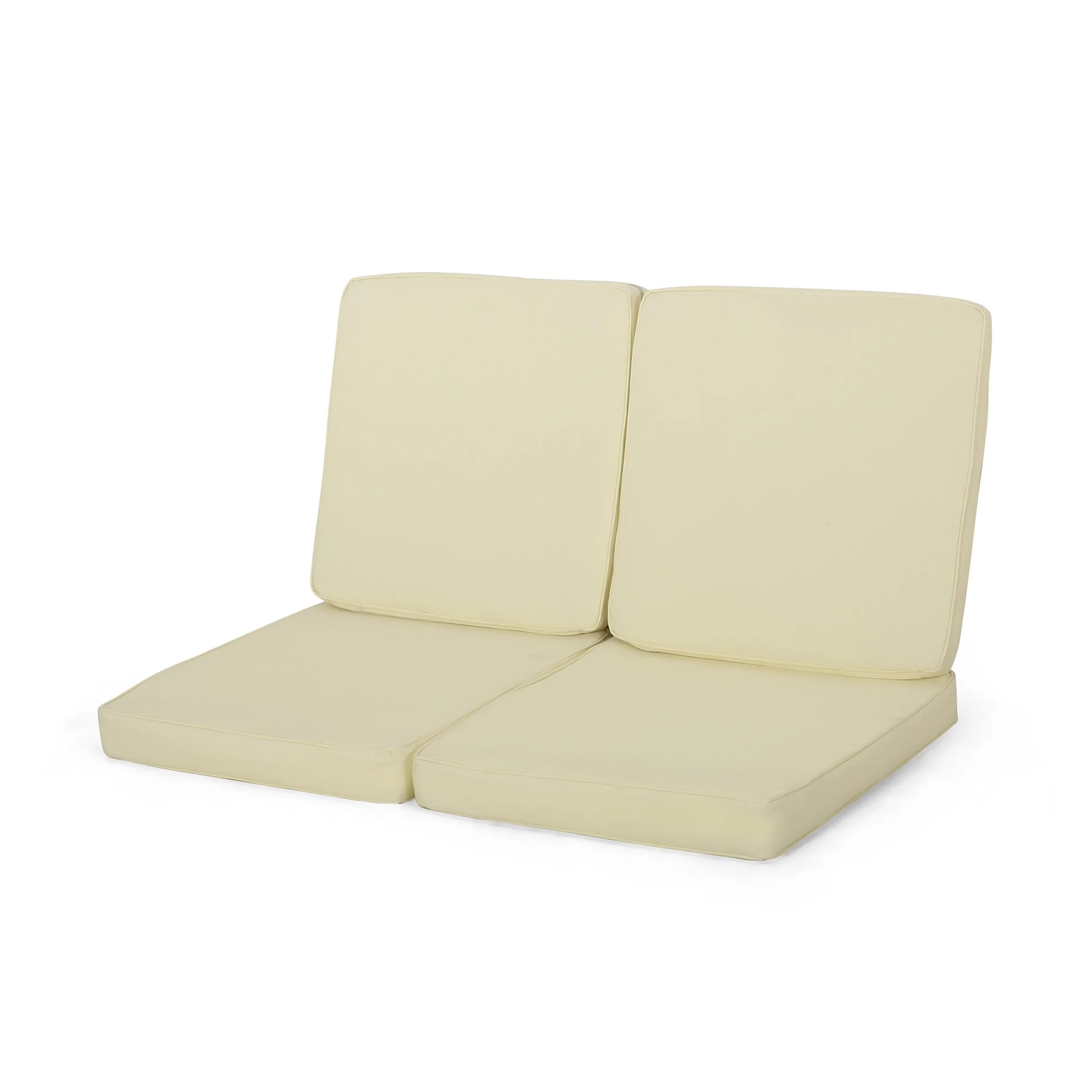 Outdoor Water Resistant Fabric Club Chair Cushions (Set of 2) - NH972313 patio chairs, outdoor seating