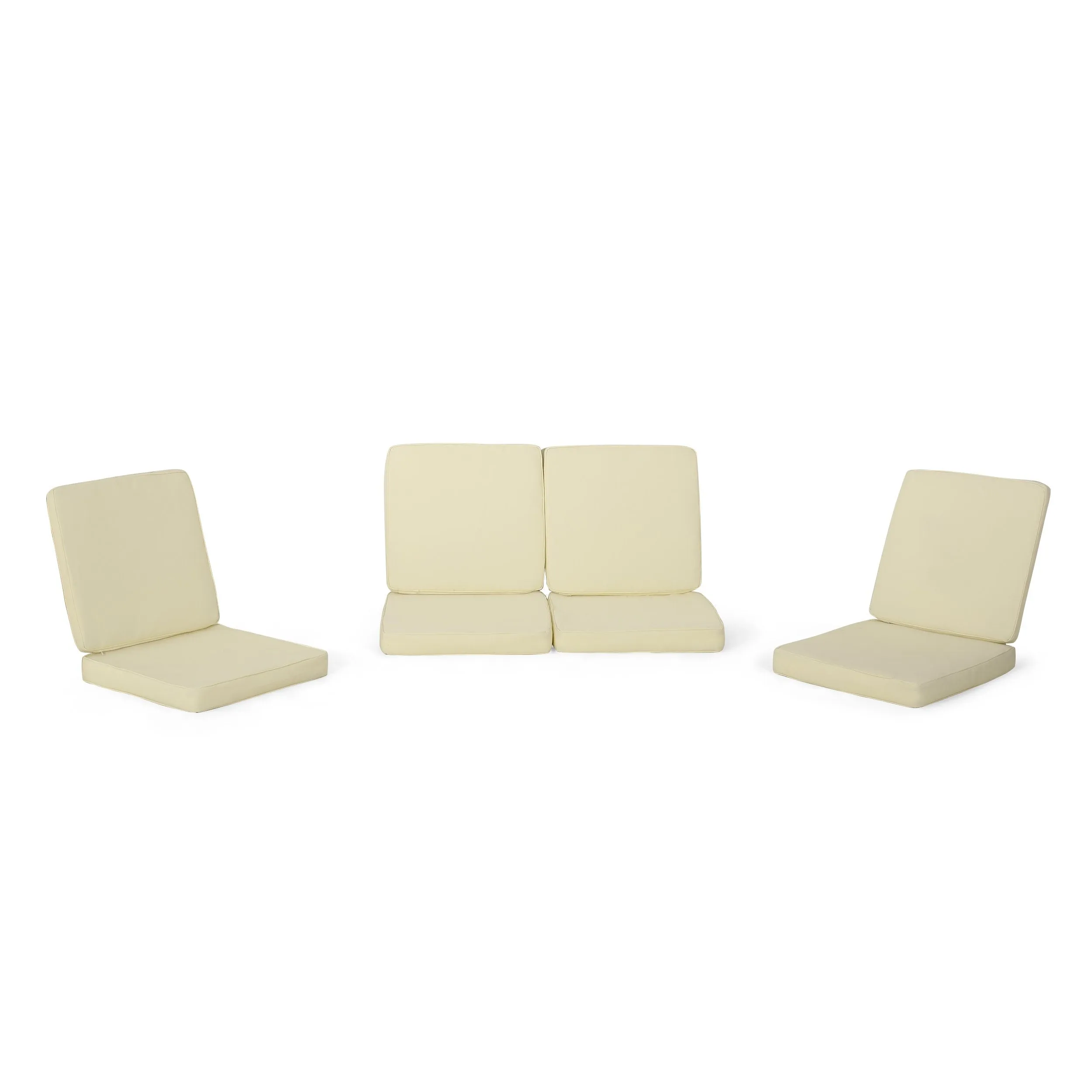 Outdoor Water Resistant Fabric Club Chair Cushions (Set of 4) - NH282313 patio chairs, outdoor seating