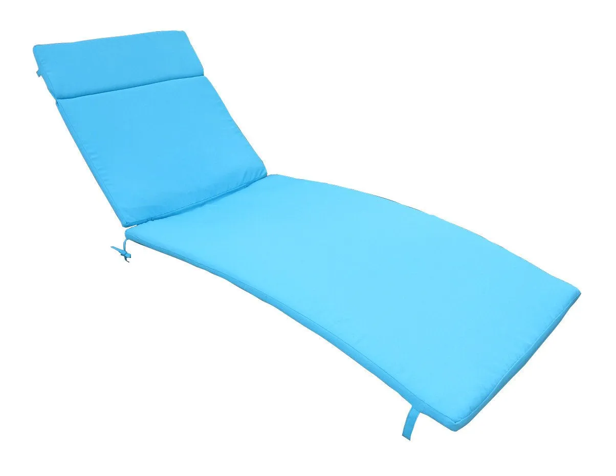 Outdoor Wicker Chaise Lounges w/ Water Resistant Cushions (Set of 2) - NH899003