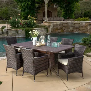 Outdoor Wicker Dining Set - NH158592 patio chairs, outdoor seating