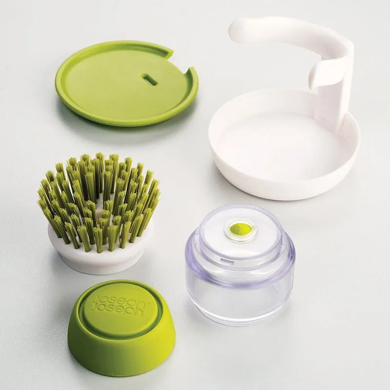 Palm scrub soap dispenser