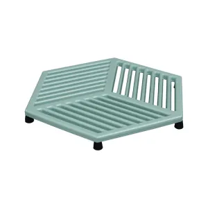 Pavlion Large Cast Iron Trivet, Blue round coffee table, wooden coffee table