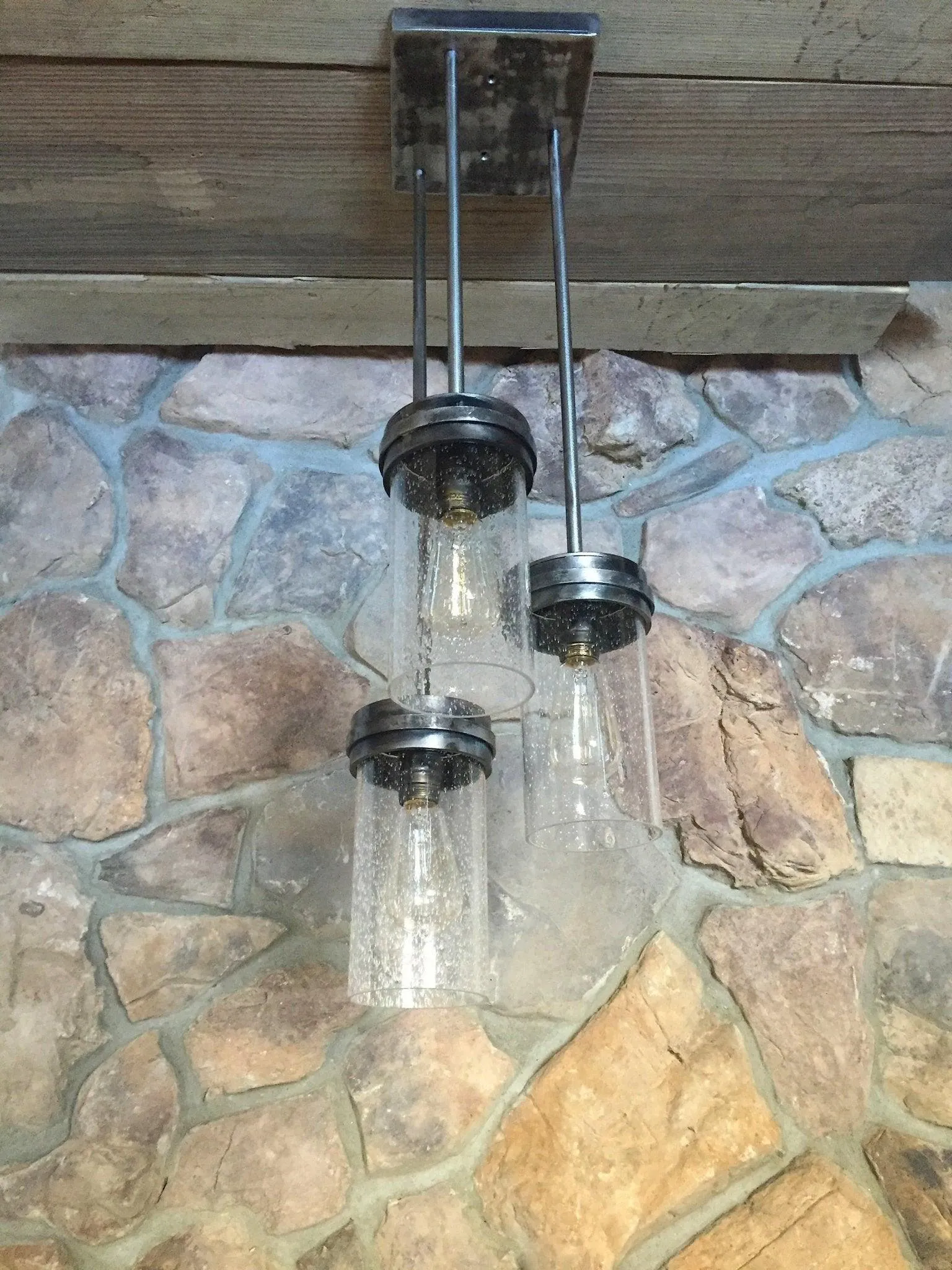 Pebble Creek Cylinder Pendant Light