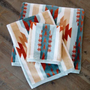 Pecos Trail Bathroom Towels bath towels, hand towels