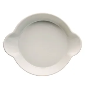 Piccadilly Oven Dish, D28.5cm, White curtain fabric, upholstery textile