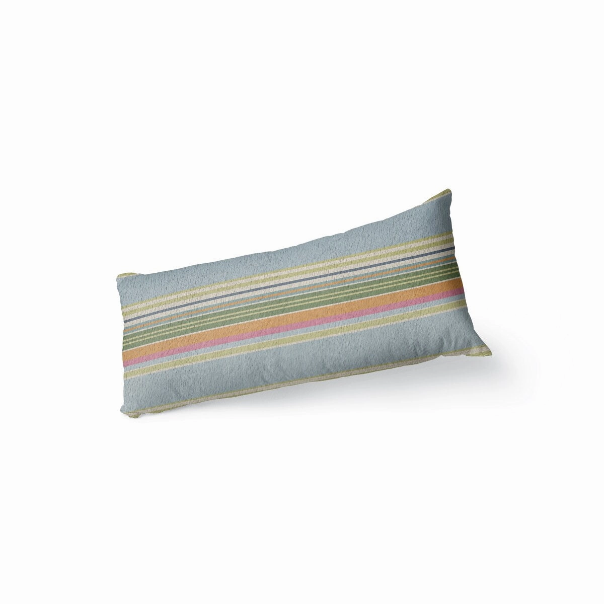 POOLSIDE SKY Body Pillow By Kavka Designs - Blue, Green, Cream, Orange, Pink
