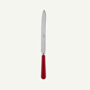 Pop Unis Bread Knife, L28cm, Burgundy round coffee table, wooden coffee table