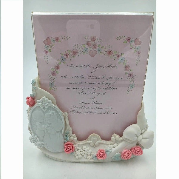 Precious Moments Wedding Invitation Holder Decorative Mirror,Home Decor Mirror