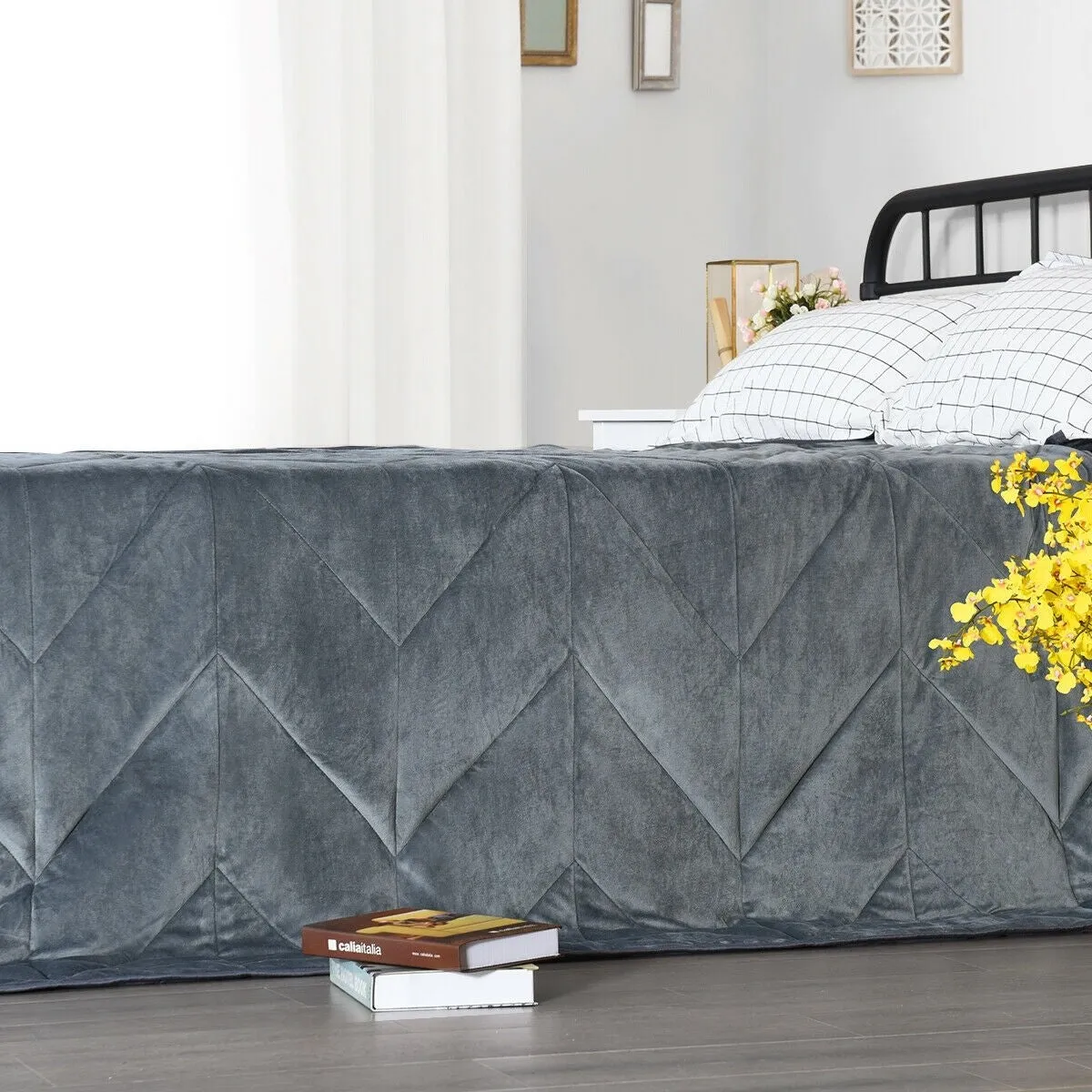 Premium Weighted Blanket 15-20lbs |60"x80"| Queen Size