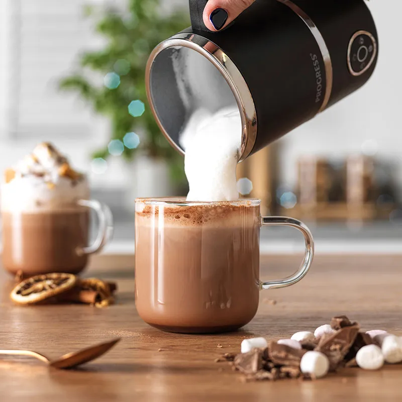 Progress Chocoluxe Milk Frother, Black