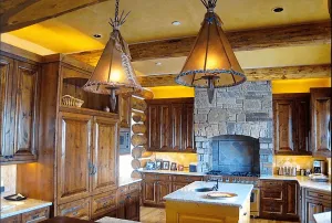 Rawhide Teepee Pendant Light patio chat set, outdoor furniture set