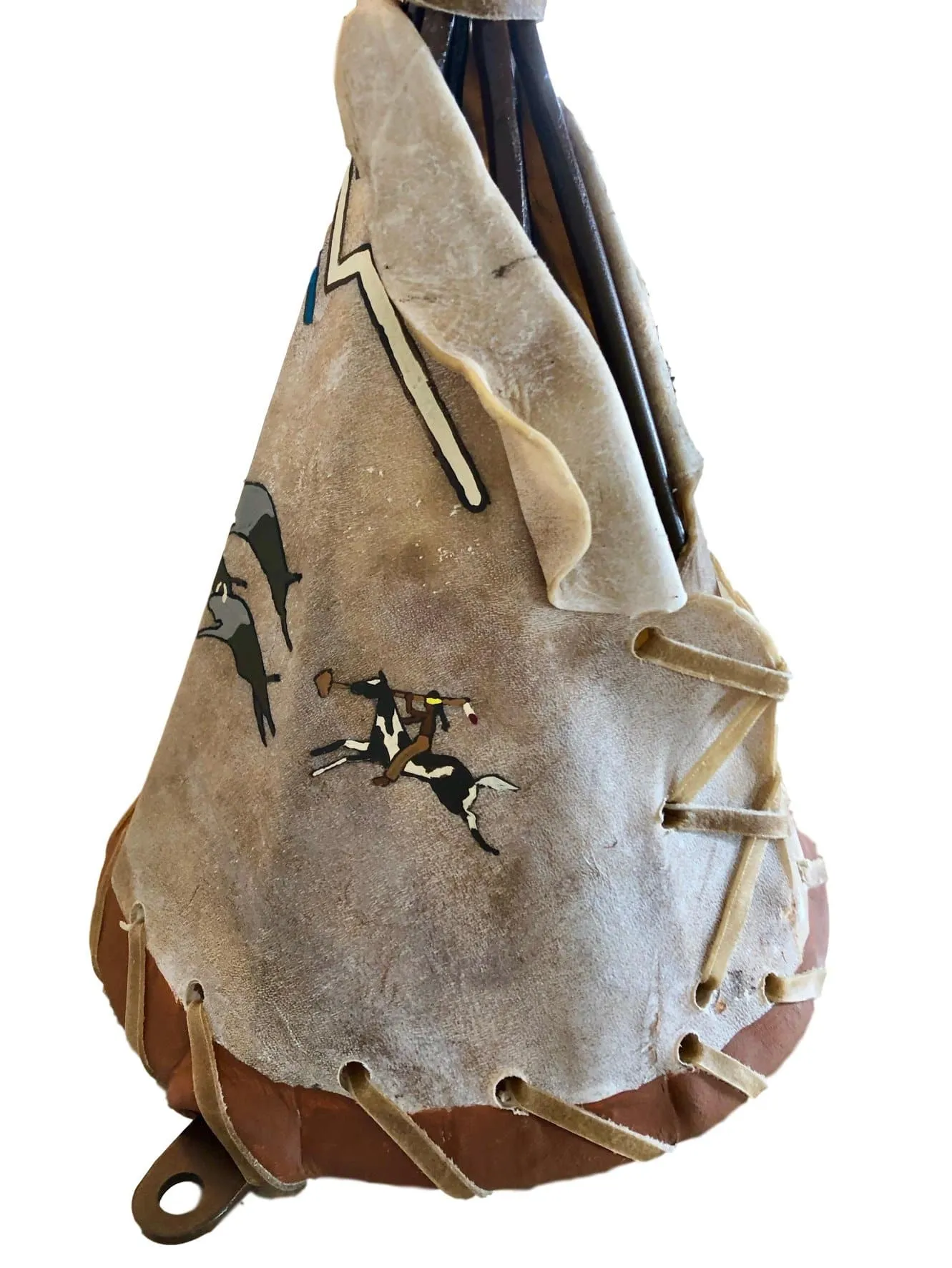 Rawhide Teepee Pendant Light