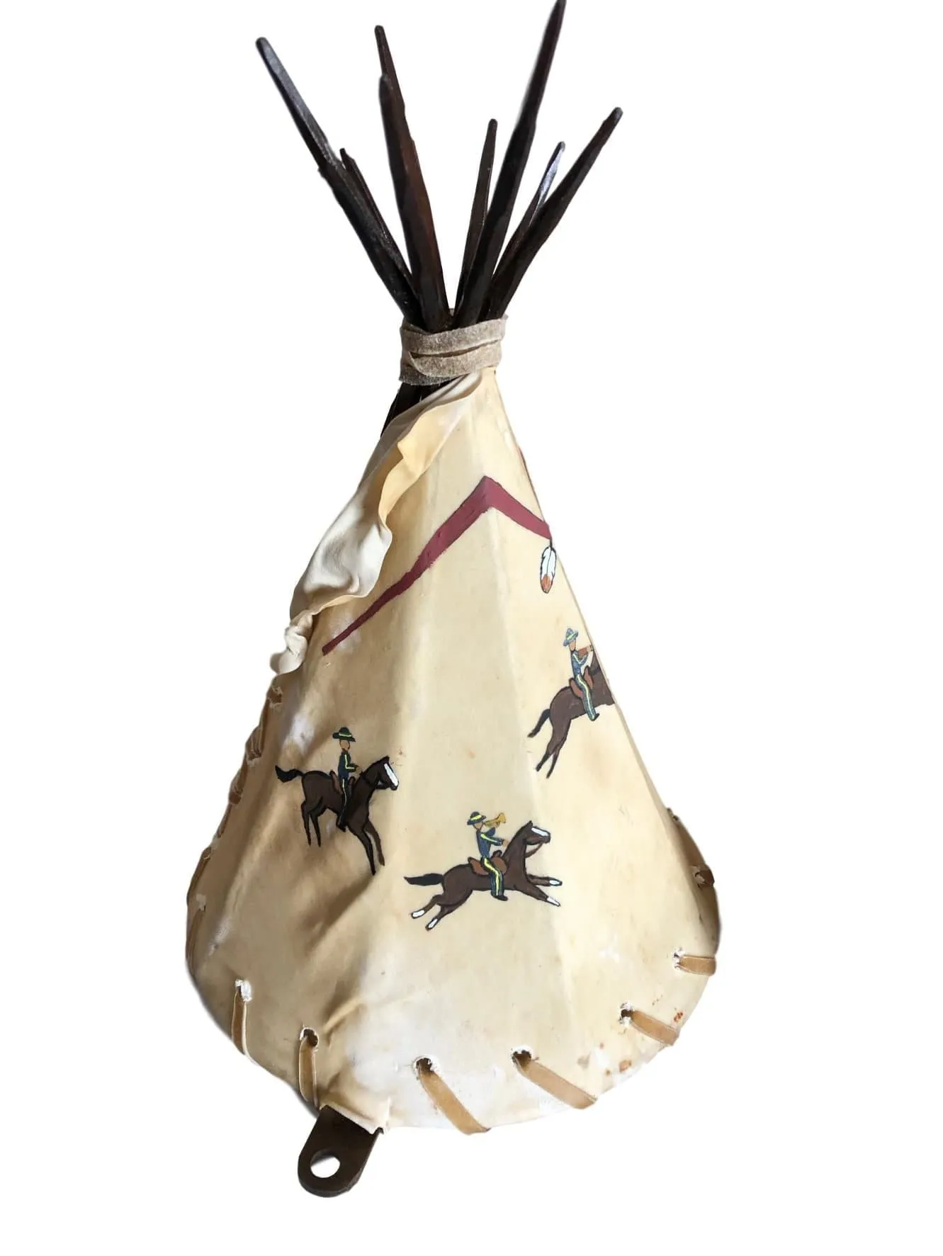 Rawhide Teepee Pendant Light