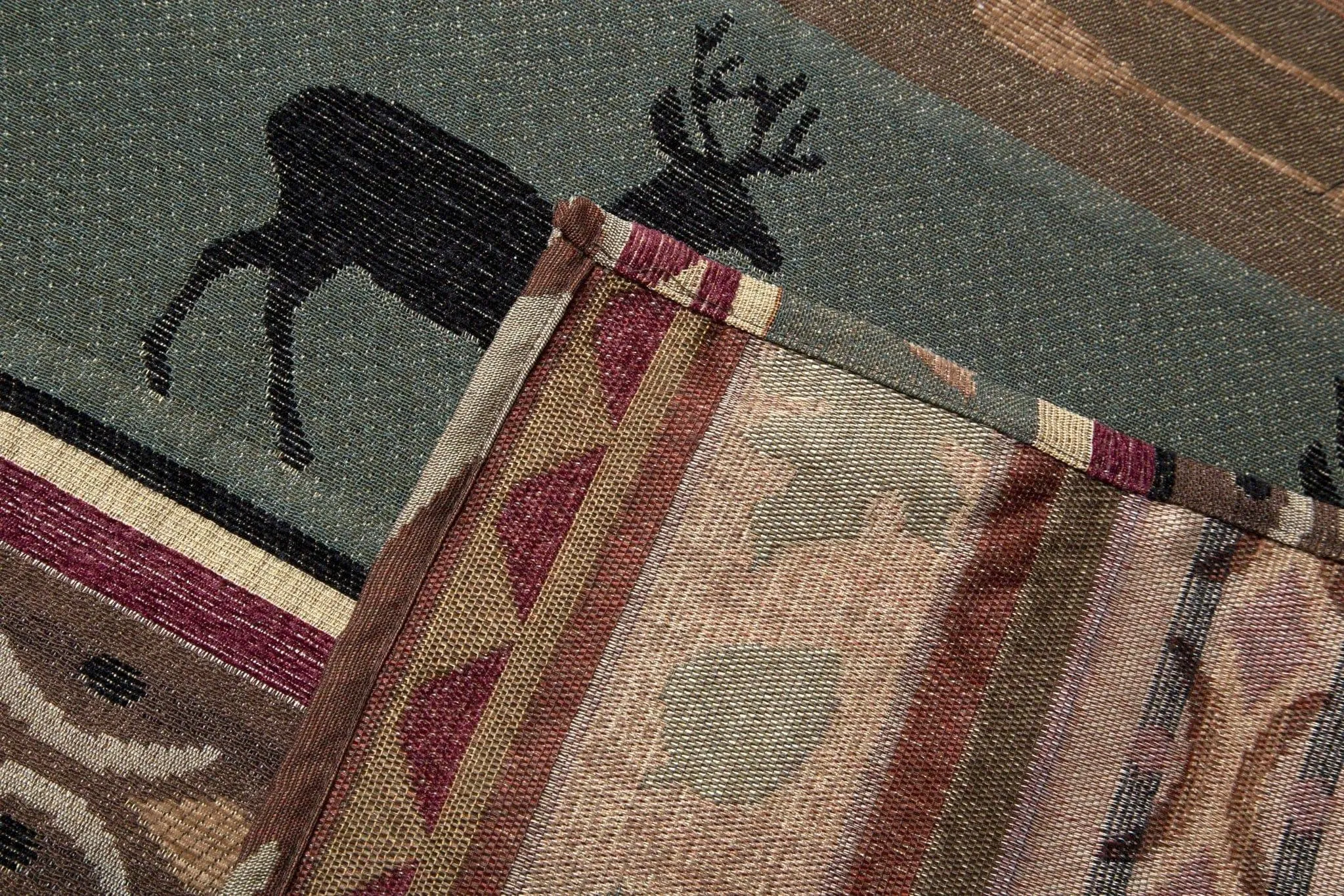 Rocky Heights Wildlife Shower Curtain