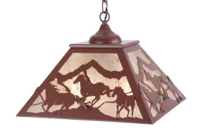 Running Horses Ceiling Pendant Light patio chat set, outdoor furniture set