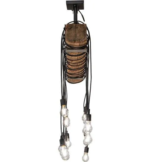 Rustic Beam Pendant Light