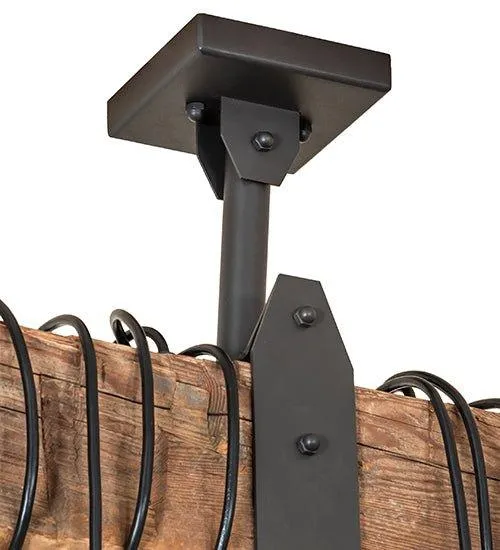 Rustic Beam Pendant Light