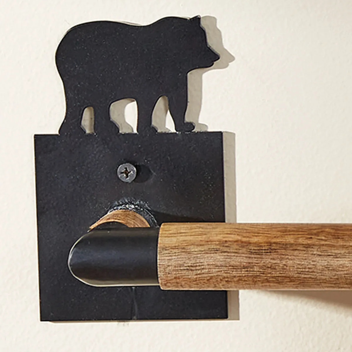 Rustic Bear Towel Bars - 2 Sizes
