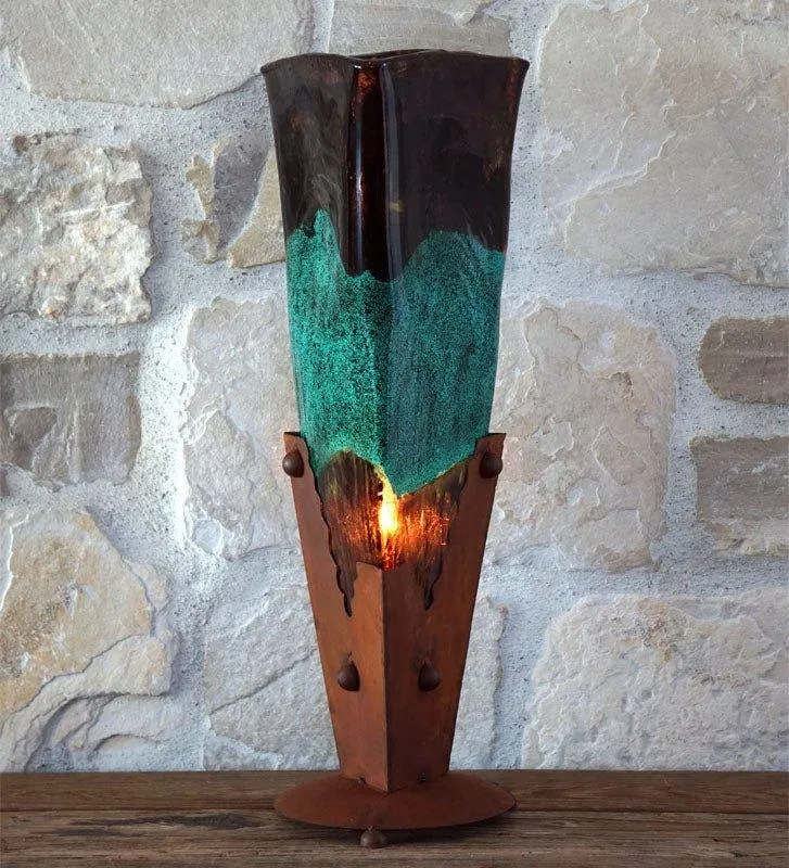 Rustic Dorado Floor Lamps
