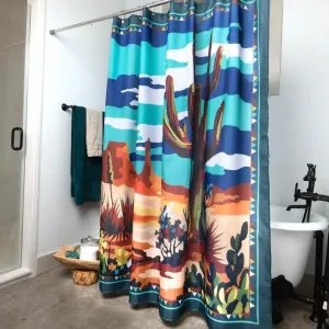 Saguaro Desert Shower Curtain 3 piece sofa set, living room set