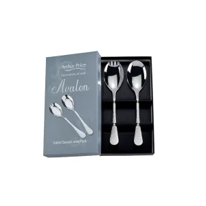 Sale Buy Avalon Salad Servers, L23.5cm, Stainless Steel napkin rings, dining placemats