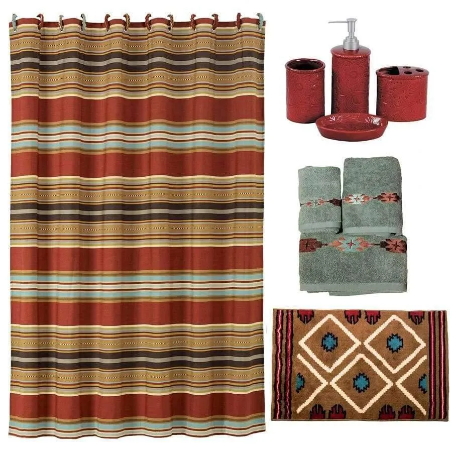Santa Fe Southwestern Bath Towels
