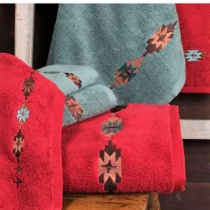 Santa Fe Southwestern Bath Towels bath towels, hand towels