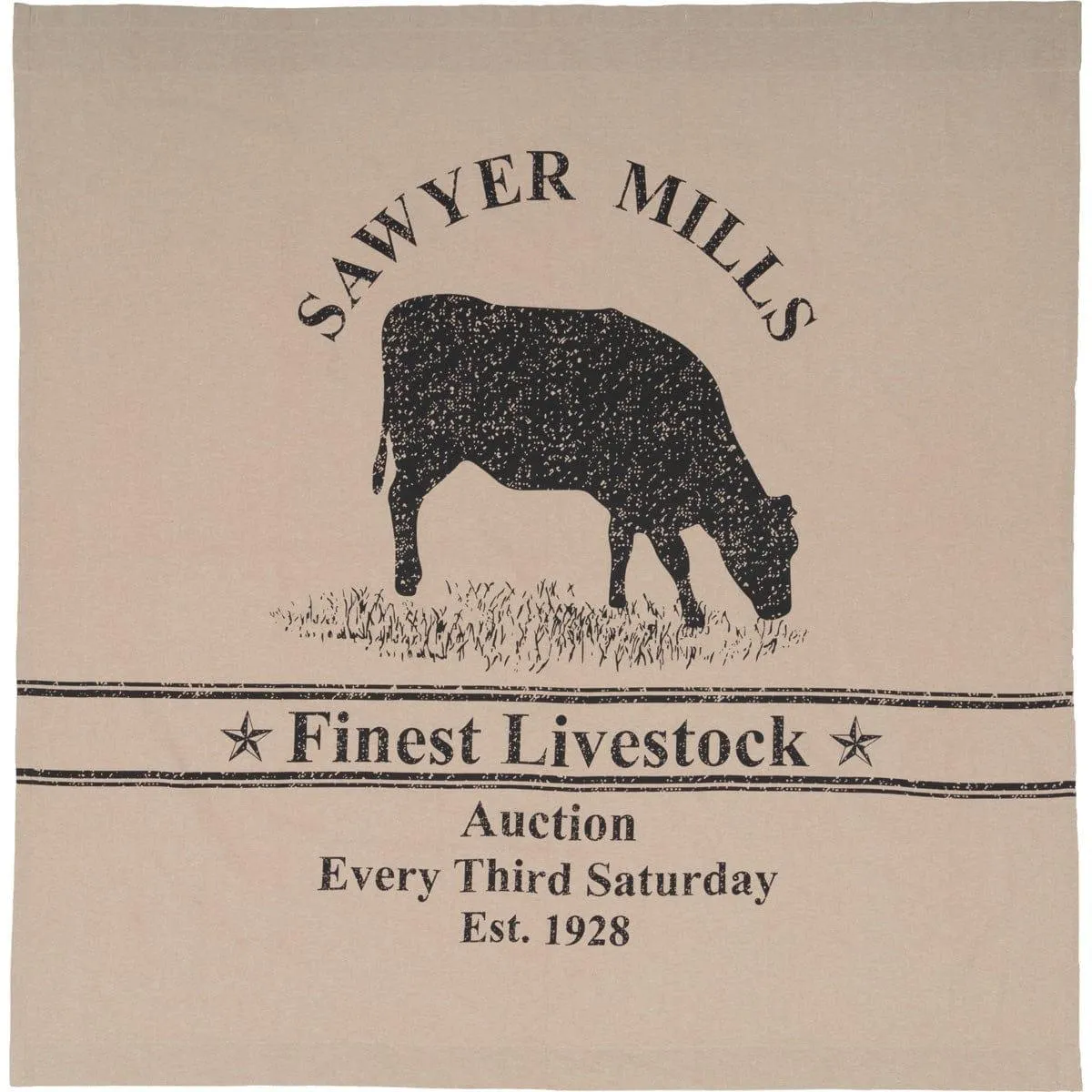 Sawyer Mill Cow Shower Curtain