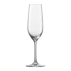 Schott Zwiesel Set of 6 champagne flutes, Schott Crystal, Vina ceramic platter, appetizer tray