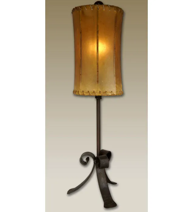 Scrolling Spindle Table Lamp